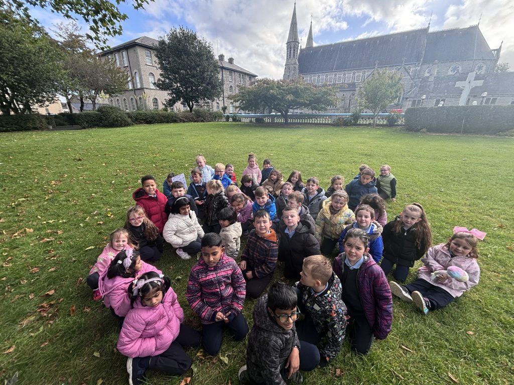 Senior Infants on an Autumn Walk!