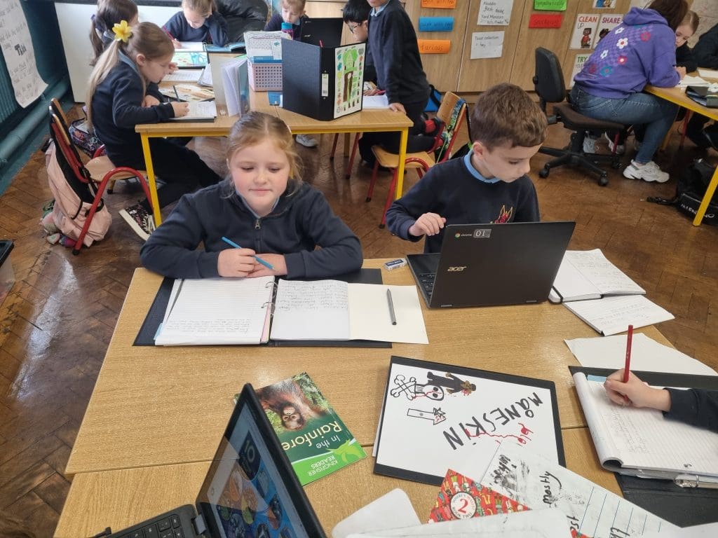 Report Writing in Room 14