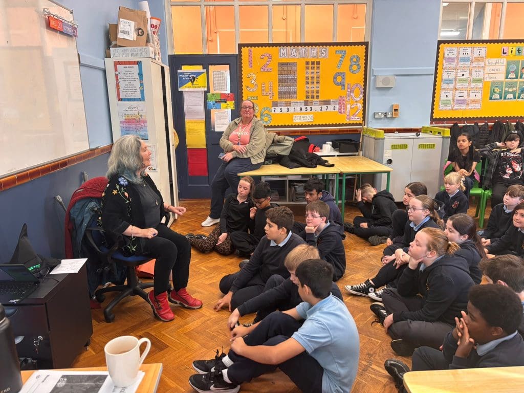 What an amazing visit from Nuala, the seanachai.